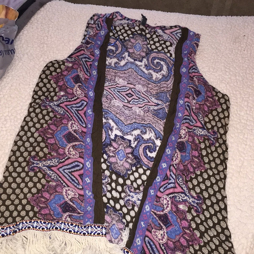 Cardigan /sleeveless